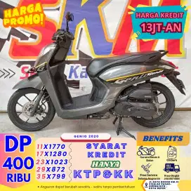 ( genio tahun 2020 dp:400 syart kk dan ktp proses 1hri)