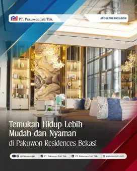 Miliki segera Hunian yang Elegan di Atas Mall pakuwon Mall bekasi
