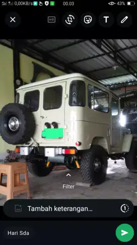 Restorasi Hardtop. Taft. Land rover. Super jimny dll