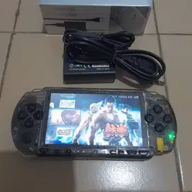 PSP FAT Tebel Kesing Transparan Memory 8gb Fullgame Mines Layar Ngebur