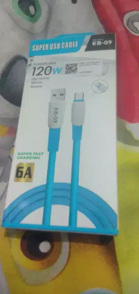Kabel Type C ( merk Power max 120W )