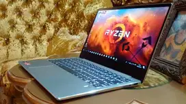 Laptop Ultra Slim Gaming Kuliah Zoom Lenovo RYZEN 5 Ram 8GB SSD 256GB