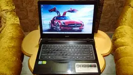 Laptop NVIDIA Gaming Editing Acer Core i5 8265U Ram 8GB SSD 128GB+1TB