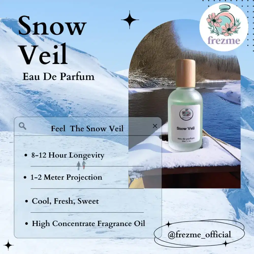 Frezme Eau De Parfum 50ml - Snow Viel