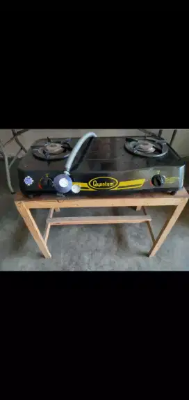 Kompor Gas 2 tungku merk QUANTUM