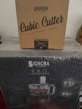 PRO FOOD PROCESSOR SIGNORA with CUBIC CUTTER