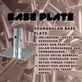 Jackbase scaffolding atau kaki scafolding
