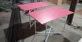 Meja lipat meja cafe meja makan meja dagang