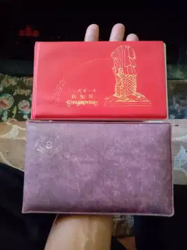 Buklet Uang asing dan perangko singapore, Malaysia