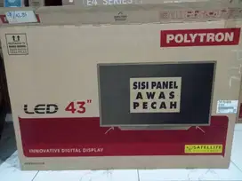 TV LED POLYTRON 43 INC SUDAH DIGITAL BERGARANSI 1 BULAN (2429)