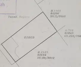 Rumah tua lokasi strategis tengah kota bebas banjir