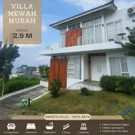 Dijual Vila Second Terawat Dekat Agro Wisata Kota Batu