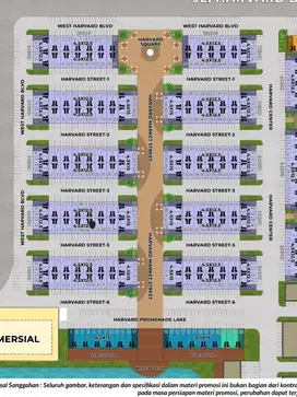 Jual cepat lanjut cicilan Rukan Pik 2 Harvard  Edu City