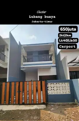 Rumah On progress  2 lantai jakarat. 2kt 2km 675 juta