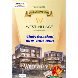 Pusat business at BSD CITY Pertama dan terakhir WEST VILLAGE TAHAP 2