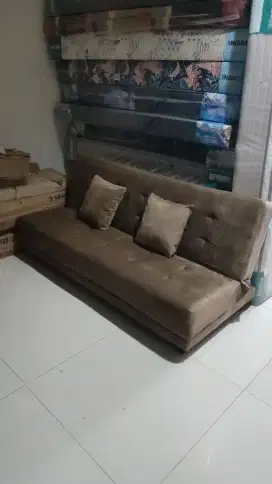sofa bed tiga dudukan