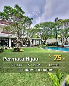 Spek Mewah, Full Firnished Siap Huni di Permata Hijau