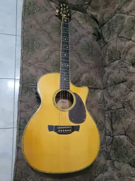 Gitar acoustik elektrik CRAFTER original
