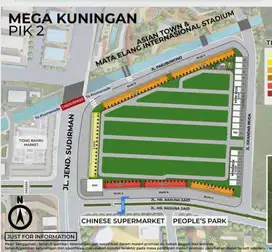 Dijual Kavling Komersial Mega Kuningan, Mini Box, PIK 2