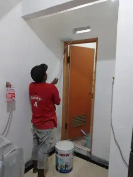 Jasa tukang bangunan renovasi pengecatan dinding plavon rumah