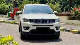 [ KM ANTIK 27RB ] Jeep Compass Longitude 1.4 AT Putih 2019/2020