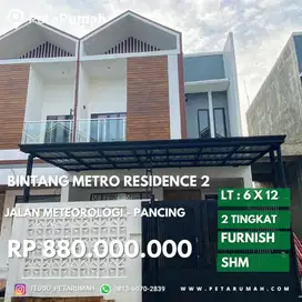 rumah furnished komplek bintang metro jalan meteorologi pancing