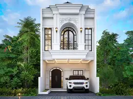 Rumah Dalam Komplek Besar Jagakarsa 2 lantai rooftop Jakarta Selatan