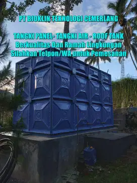 TANGKI FIBER – TANGKI PANEL – PANEL TANK