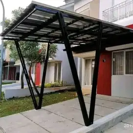 Kanopi bajaringan ganti atap rumah