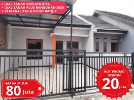 Jual Tanah Kavling Bisa dan Jual Tanah dan Bangunan  bisa
