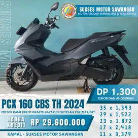 HONDA PCX 160 CBS TH 2024 SECOND CASH/KREDIT PROSES CEPAT