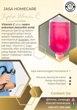 Jasa Perawat Homecare dan Injeksi