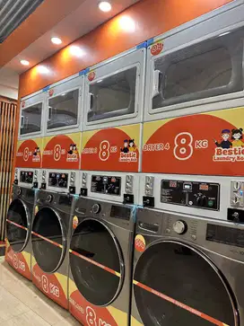 PAKET USAHA LAUNDRY KOIN 4 STACK