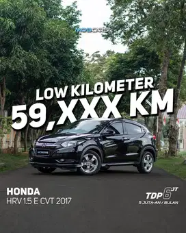 GARANSI MESIN 2 TAHUN HONDA HR-V 1.5 E CVT HITAM 2017 HR-V MATIC MBCRS