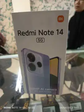 Redmi note 14 5G 12/512gb baru garansi resmi bisa TT Kredit