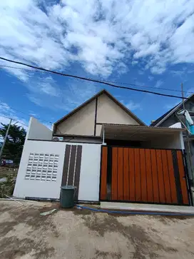 Rumah cluster one gate sistem, luas tanah 130m.
