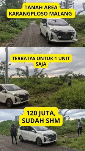 TANAH AREA KARANGPLOSO MALANG