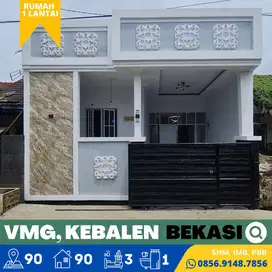 Rumah Baru, Luas, Mewah, di Kebalen, Bekasi 15 menit ke Stasiun Bekasi