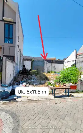 Dijual Tanah Siap Bangun Di Kedinding Lor, Dekat Raya Kedung Cowek