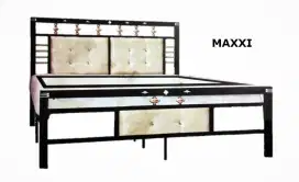 Tempat tidur ranjang besi ukuran 180x200 cm