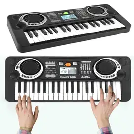 Electronic Keyboard 37 Keys Mainan Anak Edukasi Piano Mic Key 37 Key