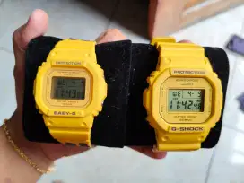 Jam Tangan Couple GShock original + Full set