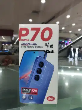 itel P70 16GB handphone baru