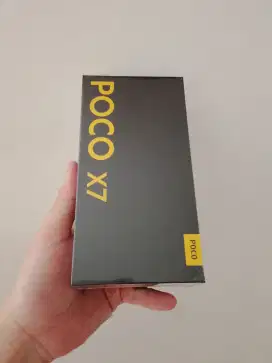 Poco X7 8/256, BARU Garansi Resmi, Bisa COD