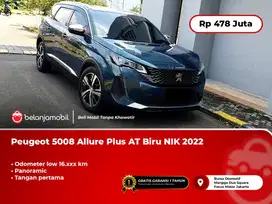 [ LOW KM ] Peugeot 5008 Allure Plus AT Biru 2022/2023
