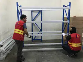 RAK SHELVING AMBALAN 1200KG PER RAK TGGI 2MTR SIAP KIRIM BAHAN TEBAL