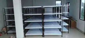 Rak siku besi 5 susun serbaguna