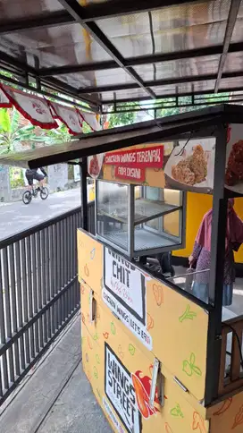 Gerobak Buat Usaha Paten Menggunakan Rangka besok Murah