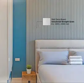 Papan Pelapis Dinding dari Bahan Fiber Semen