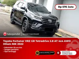Toyota Fortuner VRZ GR Tetradrive 2.8 AT 4x4 AWD Hitam 2022/2023